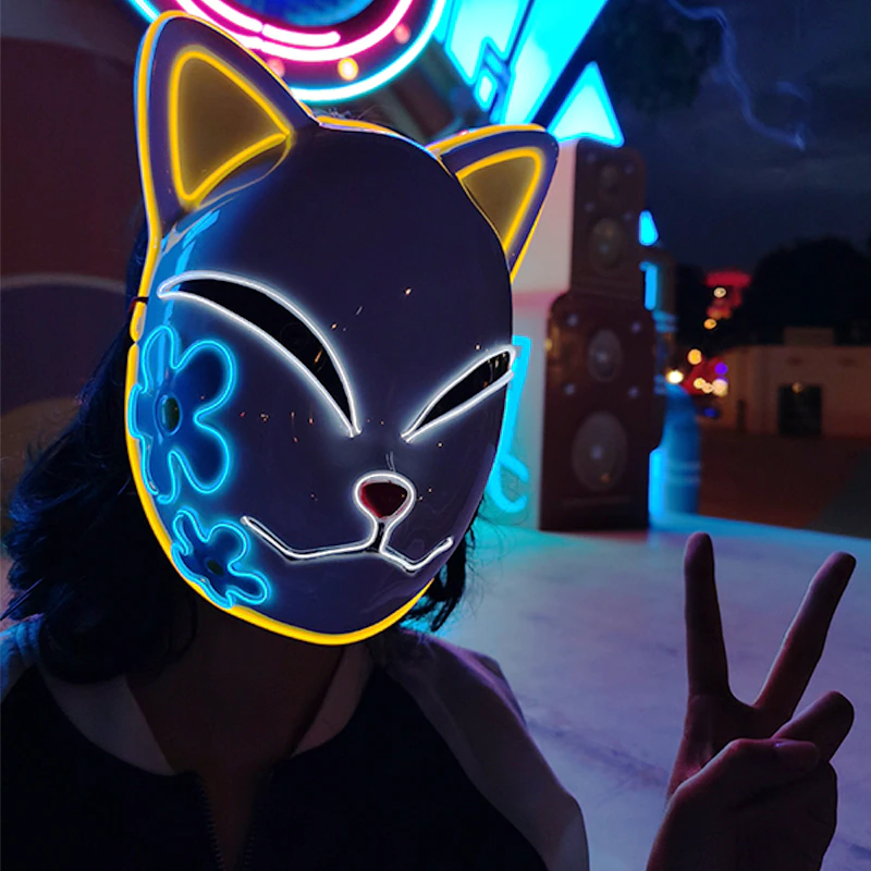 luminous fox mask