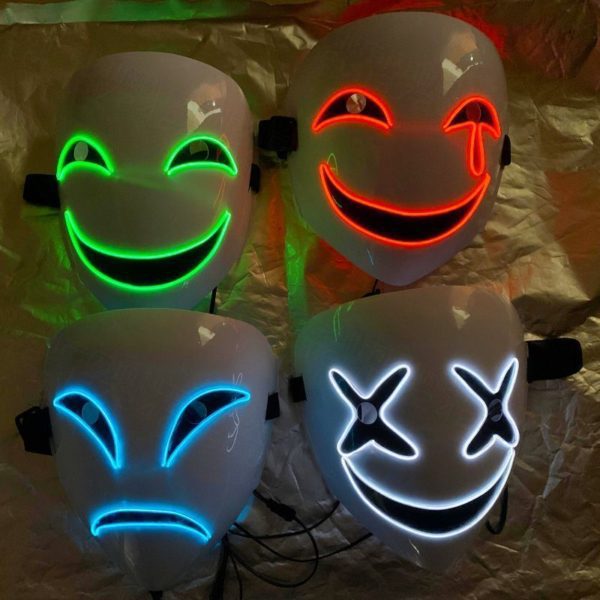 Luminous Clown Mask - H74cdb05bd1034ccf821eec6b432bcca8Q