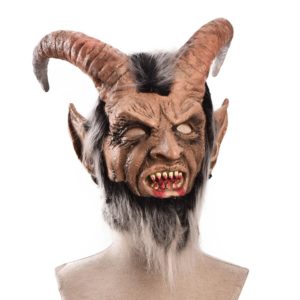 All products - Lucifer masque facial diable Masques Cosplay Anime Halloween en Latex Costumes de terreur accessoires casques 1 1