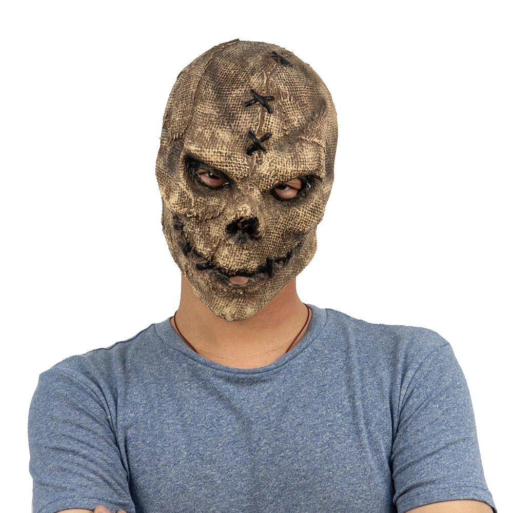 Horror Killer Skull Mask - Masque de cr ne tueur d horreur Cosplay squelette effrayant masques en Latex casque accessoires de.jpg Q90.jpg