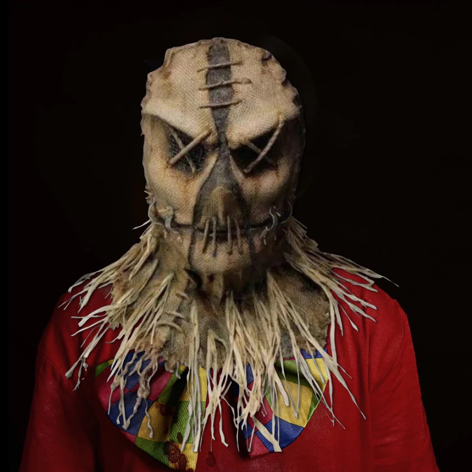 Scarecrow Mask - Masque vif et effrayant pour Halloween accessoires dr les pour coiffure atmosph re d horreur mascarade.jpg Q90.jpg