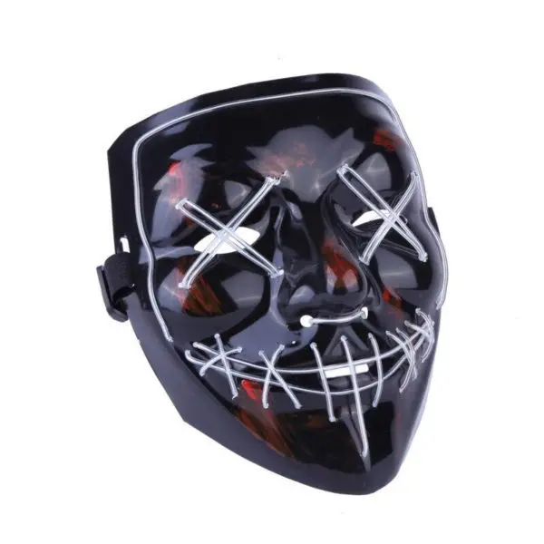 led mask for Halloween