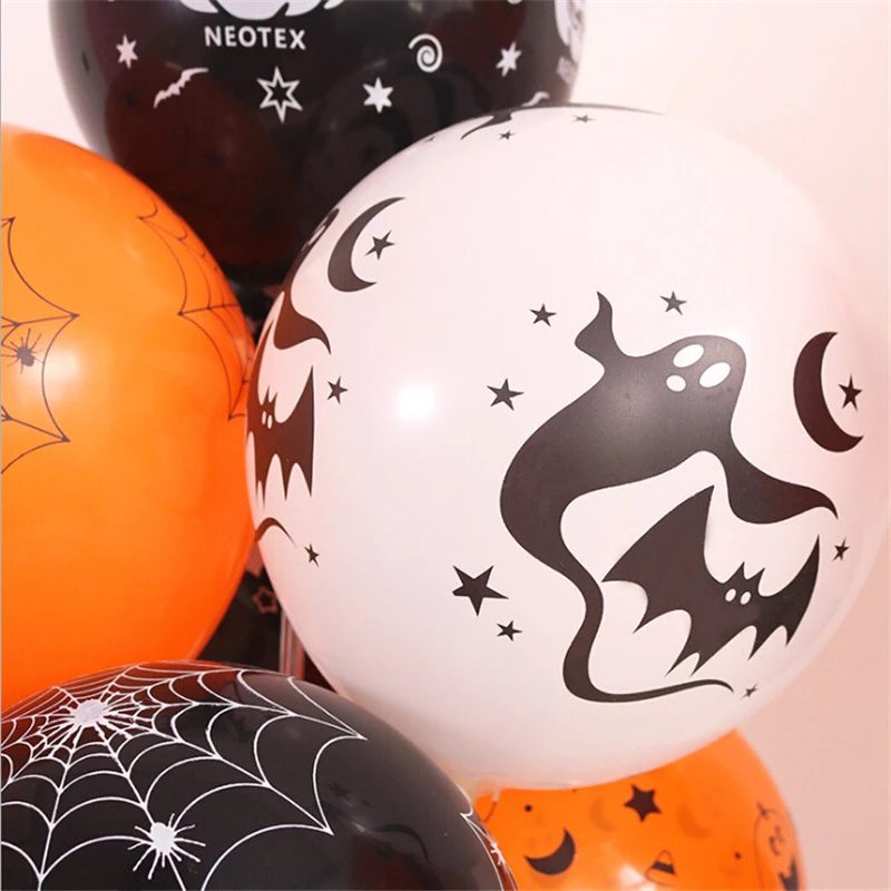 happy halloween ballons