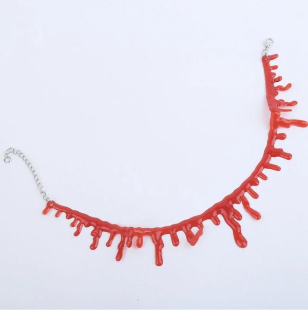 Blood Drops Necklace - blood drops necklace 2