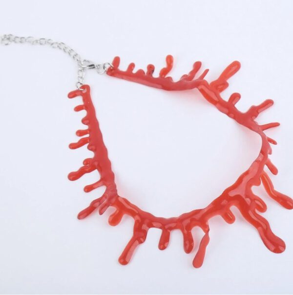 Blood Drops Necklace - blood drops necklace 3