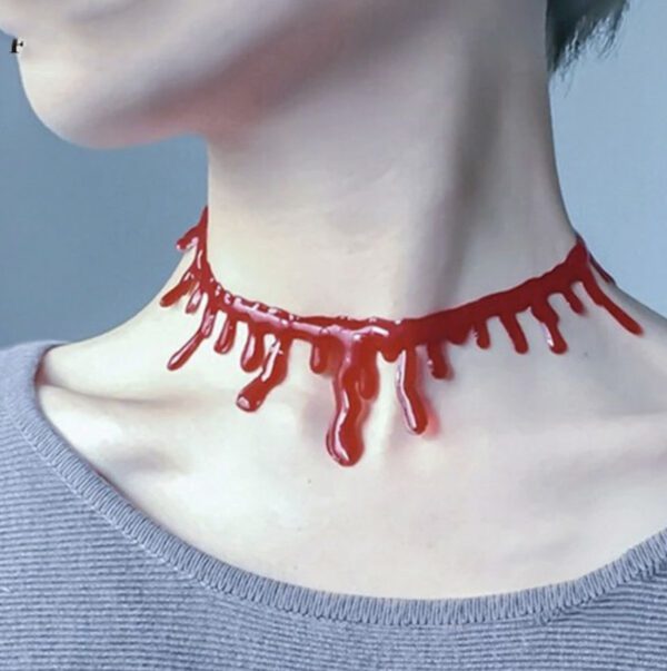 Blood Drops Necklace - blood drops necklace 4