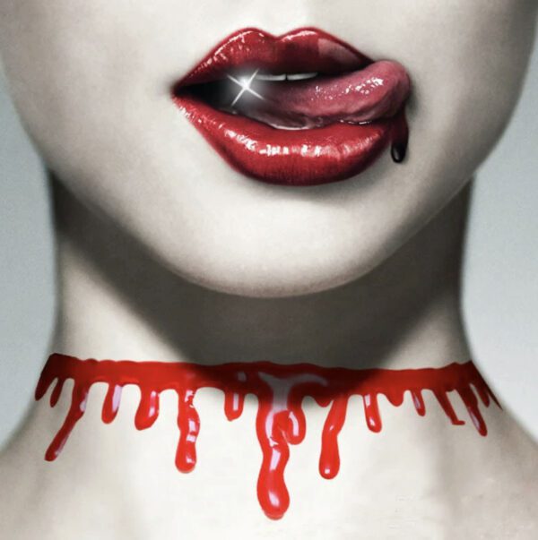 Blood Drops Necklace