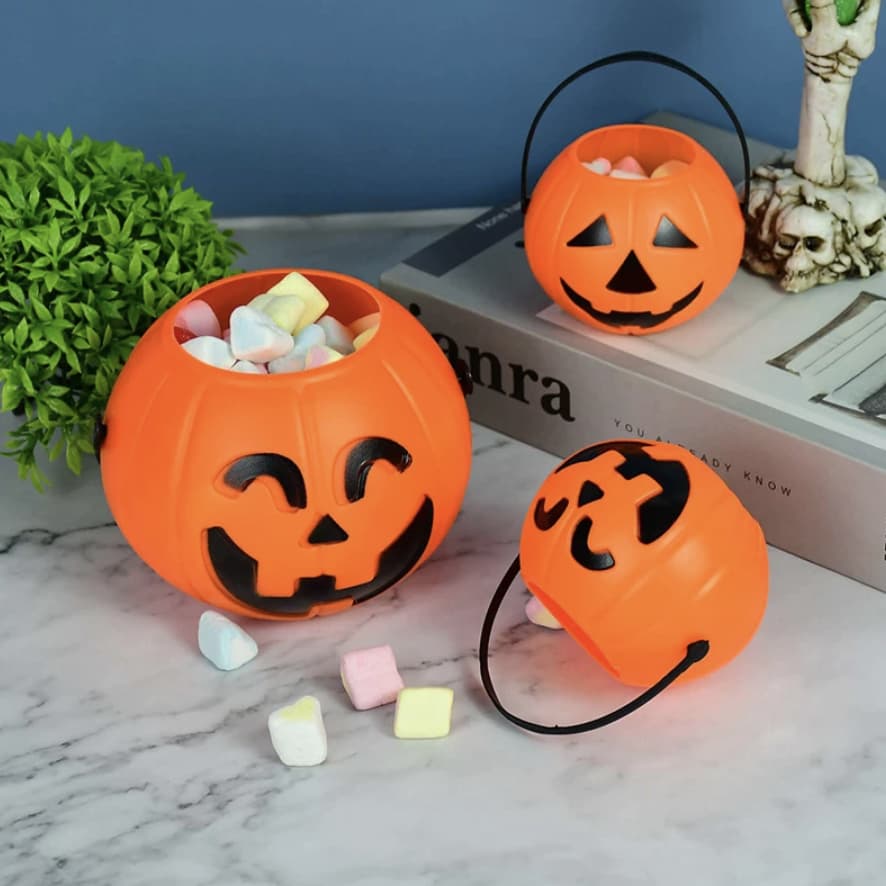 Halloween Pumpkin Spooky Basket