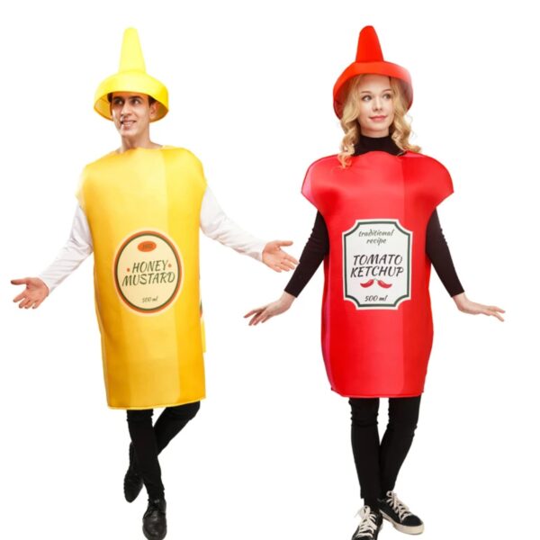 Mustard and Ketchup Costume