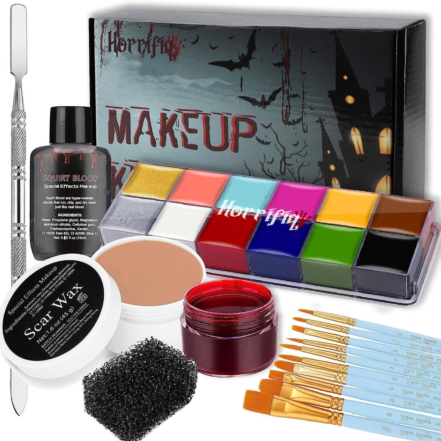 Horrifiq Halloween SFX Makeup Kit - 2023 Horrifiq Best Offer